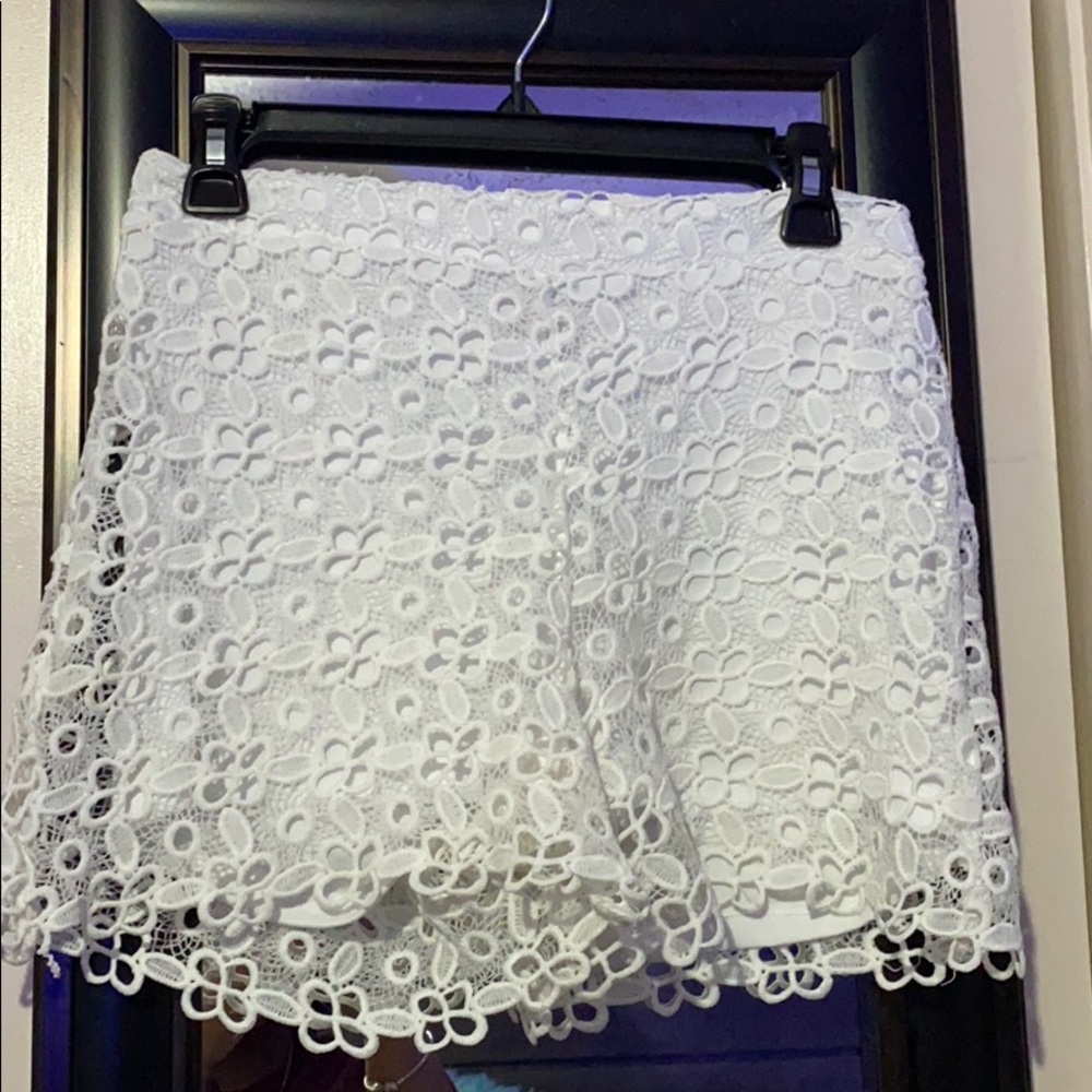 White shorts